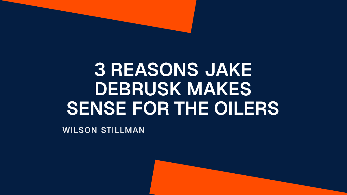 3 Reasons Jake DeBrusk Makes Sense for the Oilers Placeholder Image