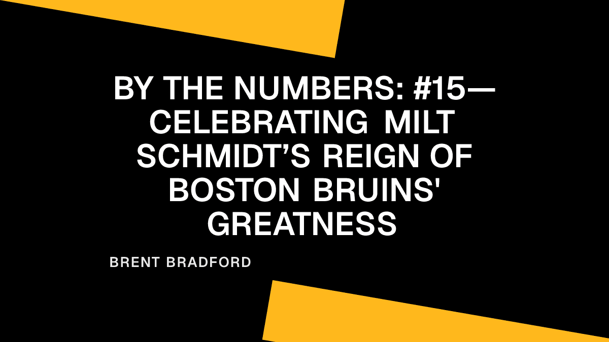 By the Numbers: #15—Celebrating Milt Schmidt’s Reign of Boston Bruins' Greatness Placeholder Image