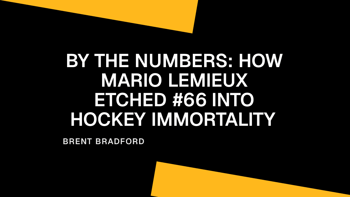 By the Numbers: How Mario Lemieux Etched #66 into Hockey Immortality