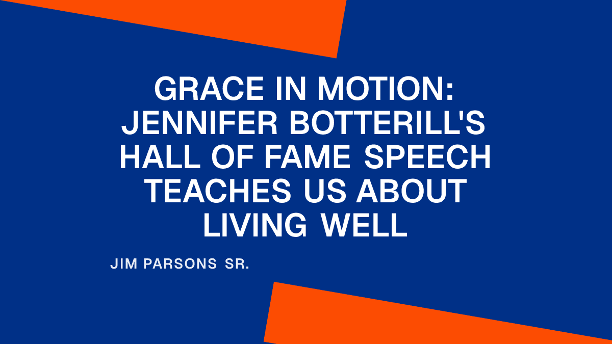 Grace in Motion: Jennifer Botterill's Hall of Fame Speech Teaches Us About Living Well Placeholder Image
