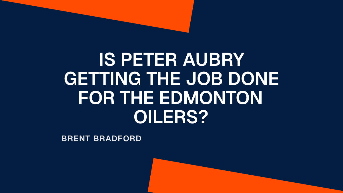 Is Peter Aubry Getting the Job Done for the Edmonton Oilers?