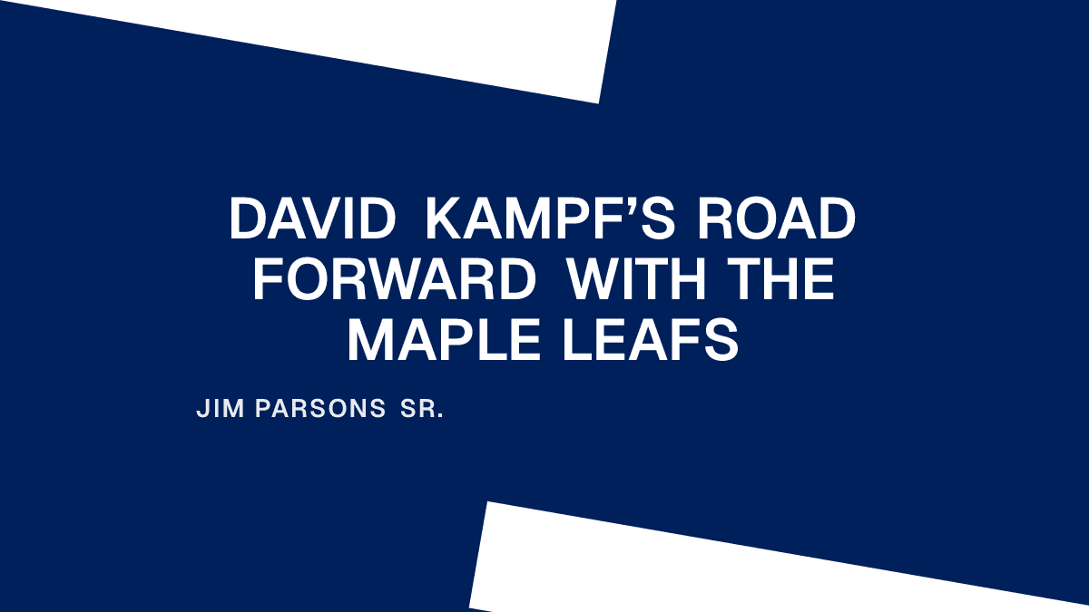 David Kampf’s Road Forward with the Maple Leafs Placeholder Image