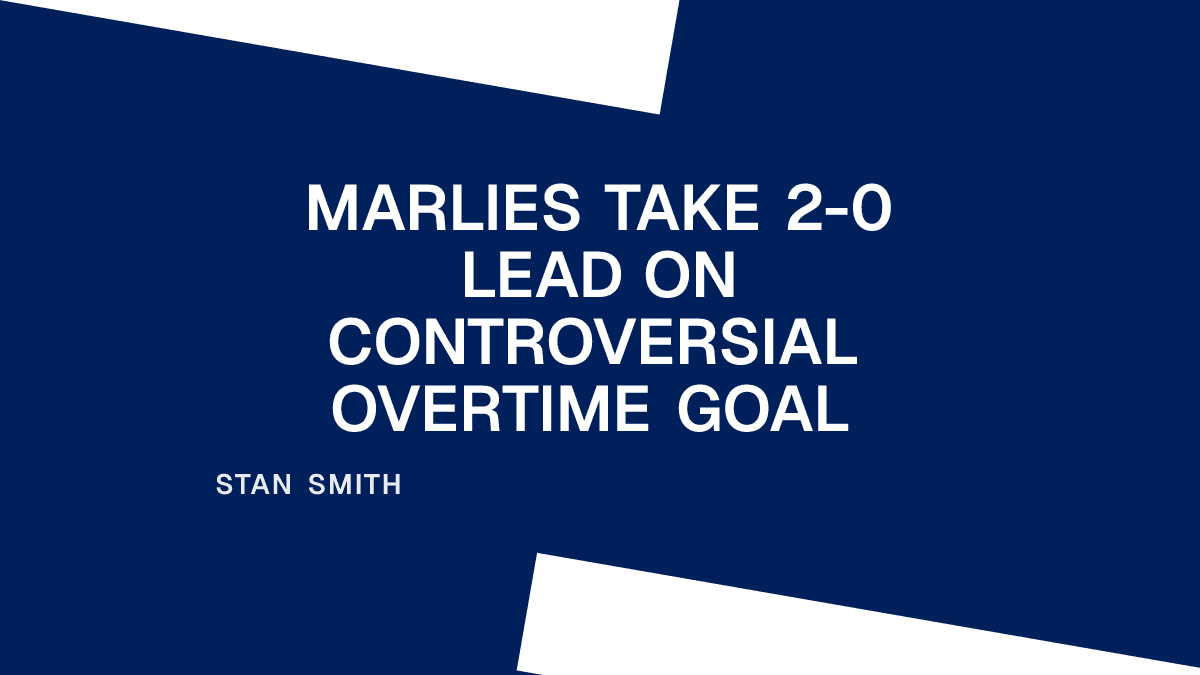 Marlies Take 2-0 Lead on Controversial Overtime Goal