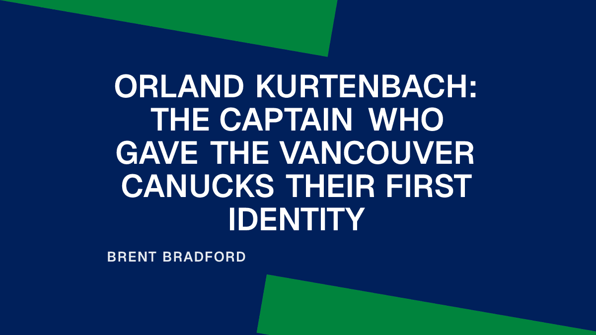 Orland Kurtenbach: The Captain Who Gave the Vancouver Canucks Their First Identity Placeholder Image