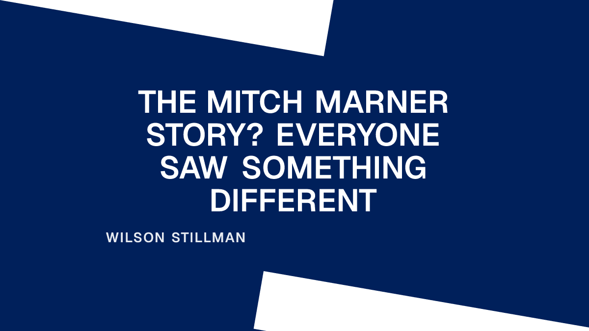 The Mitch Marner Story? Everyone Saw Something Different